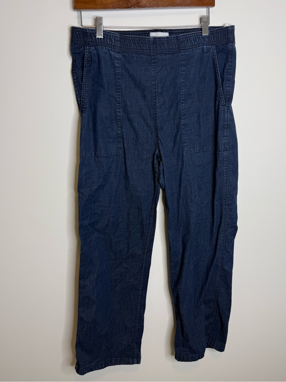 DU/ER performance denim harbour pant in dark denim XL